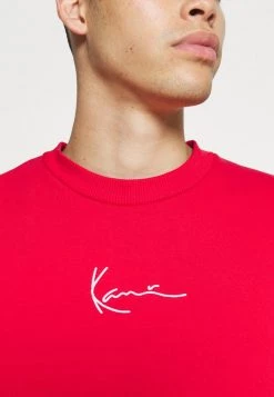 I primi 10 🛒 Karl Kani UNISEX SMALL SIGNATURE CREW - Felpa Con Zip - Red 🧨 -Sconto Karl Kani in Italia d8f30c40e5914483afc6f2a0eabb6031
