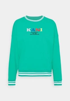 Miglior prezzo 💯 Karl Kani RETRO COLLEGE CREW - Felpa - Dark Mint, Donna 👏 -Sconto Karl Kani in Italia dc47e08ce1754d7abde41d001a547f75