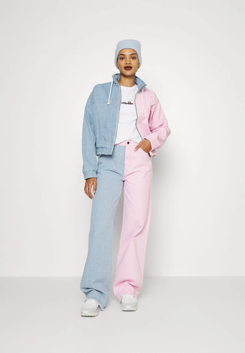 I primi 10 π Karl Kani BLOCK WIDE LEG PANTS - π Jeans Baggy - Rose/blue, Donna π 7 I primi 10 π Karl Kani BLOCK WIDE LEG PANTS - π Jeans Baggy - Rose/blue, Donna π - immagine 5