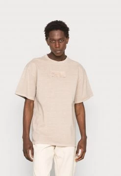 Migliore vendita 🎁 Karl Kani SIGNATURE BOX TEE UNISEX - T-shirt Basic - Taupe 💯