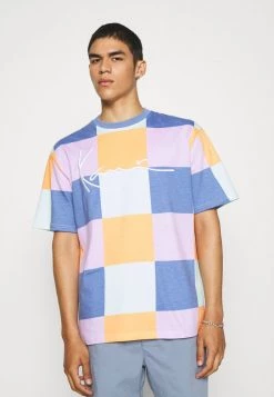 Vendita all'ingrosso π Karl Kani SIGNATURE BLOCK TEE UNISEX - T-shirt Con Stampa - Blue β¨
