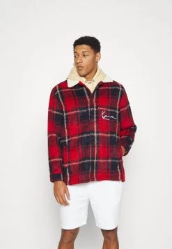 Miglior offerta ✔️ Karl Kani CHEST SIGNATURE 👚 SHIRT JACKET UNISEX - Giacca Da Mezza Stagione - Black 🔔