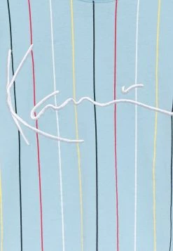 Miglior prezzo 🌟 Karl Kani SIGNATURE PINSTRIPE TEE UNISEX - T-shirt Con Stampa - Light Blue 👏 -Sconto Karl Kani in Italia e4cef146ac9e43fb944d1d2830ed562c