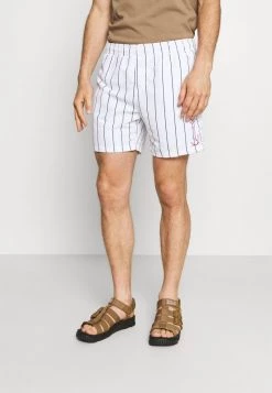 Bilancio π Karl Kani ORIGINALS PINSTRIPE - Shorts - White, Uomo π