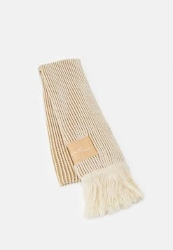 Miglior prezzo 💯 Karl Kani SIGNATURE SCARF UNISEX - Sciarpa - Cream 🌟