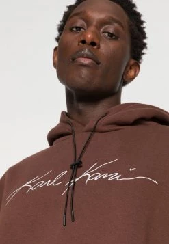 A buon mercato 🔔 Karl Kani AUTOGRAPH HOODIE UNISEX - Felpa Con Cappuccio - Brown ⭐ -Sconto Karl Kani in Italia e71c768ef68f4cf0925e94ec60a7570c