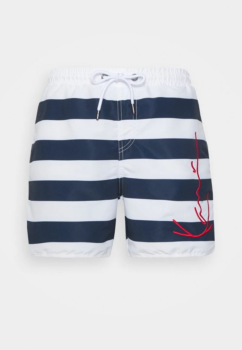 Vendita lampo π Karl Kani SIGNATURE STRIPE CONTRAST - Shorts Da Mare - Navi, Uomo π₯ 3 Vendita lampo π Karl Kani SIGNATURE STRIPE CONTRAST - Shorts Da Mare - Navi, Uomo π₯