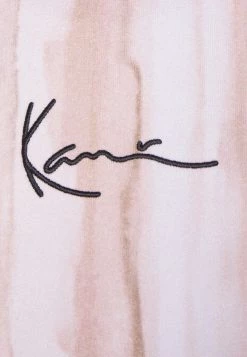 Nuovo 🎁 Karl Kani SMALL SIGNATURE HOODIE UNISEX - Felpa Con Cappuccio - Light Sand 🤩 -Sconto Karl Kani in Italia e7cfa001e8594d9e84acc51f078333cd