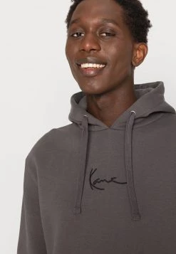 Bilancio 😍 Karl Kani SMALL SIGNATURE HOODIE UNISEX - Felpa Con Cappuccio - Dark Grey 👍 -Sconto Karl Kani in Italia e9129908e8dd4f1d869a79a613006022