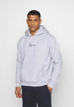 Vendita lampo π Karl Kani SMALL SIGNATURE HOODY UNISEX - Felpa - Ash Grey β