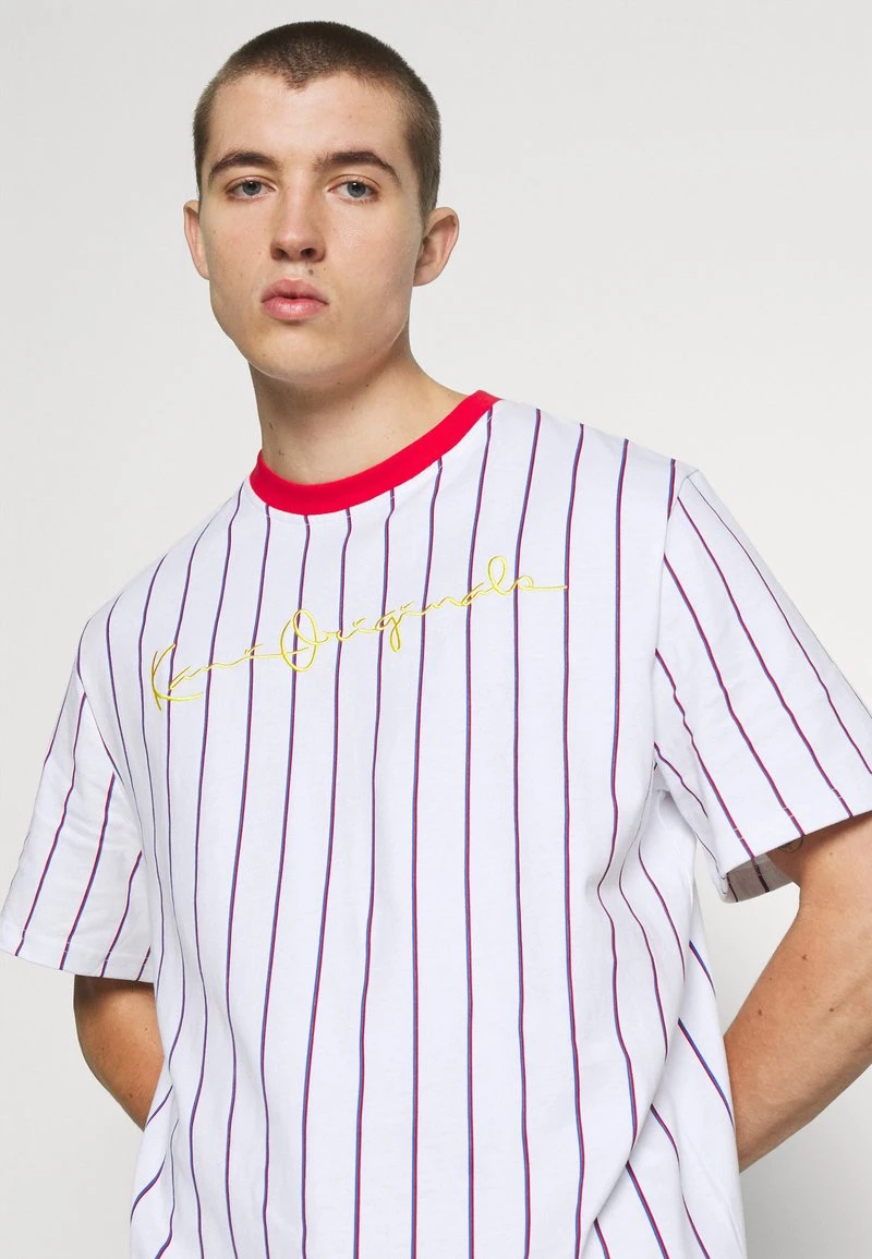 Miglior offerta π― Karl Kani ORIGINALS PINSTRIPE TEE UNISEX - T-shirt Con Stampa - White π 6 Miglior offerta π― Karl Kani ORIGINALS PINSTRIPE TEE UNISEX - T-shirt Con Stampa - White π - immagine 4