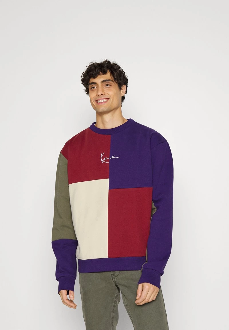 A buon mercato π Karl Kani UNISEX SMALL SIGNATURE BLOCK CREW - Felpa - Lilac β 3 A buon mercato π Karl Kani UNISEX SMALL SIGNATURE BLOCK CREW - Felpa - Lilac β