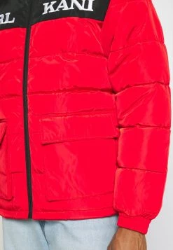 Il più economico 😉 Karl Kani RETRO BLOCK PUFFER JACKET UNISEX - Giacca Invernale - Black/red 🔔 -Sconto Karl Kani in Italia ecff73c35bbc4124803cb87a17daffb9