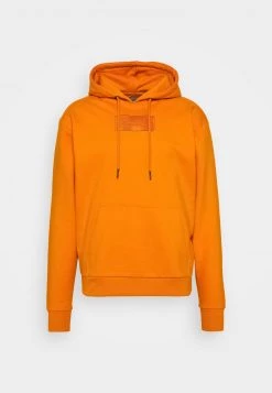 Sconto 👏 Karl Kani SMALL SIGNATURE BOX HOODIE UNISEX - Felpa - Orange 😀 -Sconto Karl Kani in Italia ee643c29e1bc4f64beb6204ac1a3615d