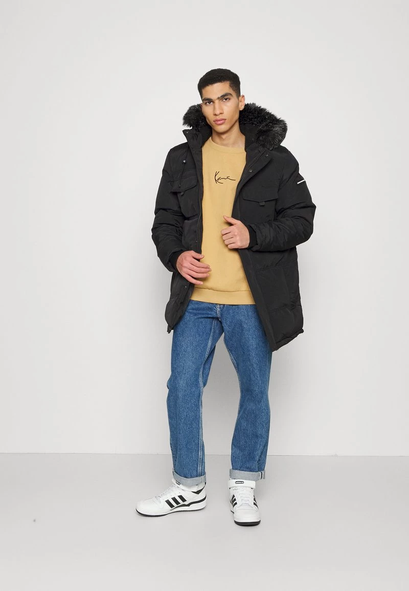 Buono π Karl Kani SMALL SIGNATURE CREW UNISEX - Felpa - Sand π 4 Buono π Karl Kani SMALL SIGNATURE CREW UNISEX - Felpa - Sand π - immagine 2