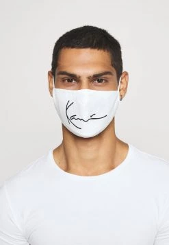 Buono 🎁 Karl Kani SIGNATURE FACE MASK - Maschera In Tessuto - White, Unisex 🎉 -Sconto Karl Kani in Italia f2010dc5dc7d4c9da3000308881f091d