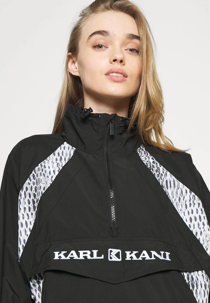 Nuovo di zecca π― Karl Kani RETRO BLOCK - Giacca A Vento - Black, Donna β 6 Nuovo di zecca π― Karl Kani RETRO BLOCK - Giacca A Vento - Black, Donna β - immagine 4