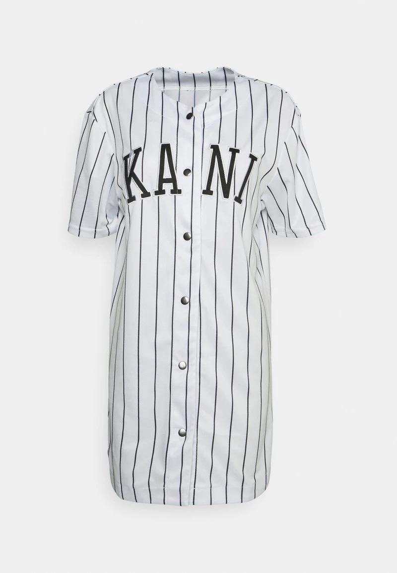 Promo π― Karl Kani COLLEGE βΎ BASEBALL π DRESS - Vestito Estivo - White, Donna β 3 Promo π― Karl Kani COLLEGE βΎ BASEBALL π DRESS - Vestito Estivo - White, Donna β