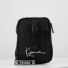 Vendita all'ingrosso 🔥 Karl Kani SIGNATURE TAPE MESSENGER BAG - Borsa A Tracolla - Black/white, Unisex 😀 -Sconto Karl Kani in Italia f37f180637e54043b68555e31c0eaae2