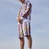 Il più economico 😉 KARL KANI X SMILEY® SIGNATURE STRIPE UNISEX - Shorts - Multicolor 🎉 -Sconto Karl Kani in Italia f380709ba1204433aeb12c0f1b947134