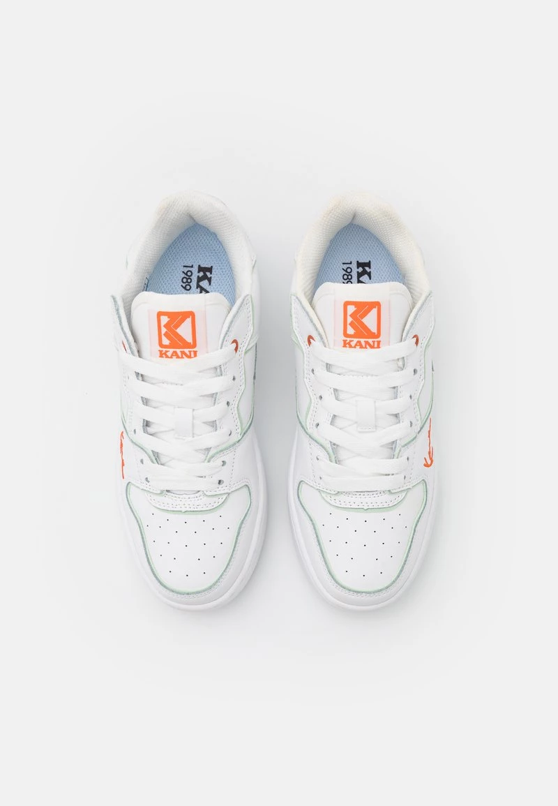 Promo π Karl Kani 89 UP - π Sneakers Basse - White/bok Choi/orange Tiger, Donna π 8 Promo π Karl Kani 89 UP - π Sneakers Basse - White/bok Choi/orange Tiger, Donna π - immagine 6