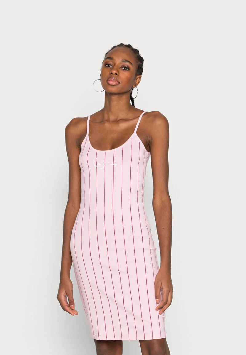 Migliore vendita π Karl Kani SMALL SIGNATURE PINSTRIPE π DRESS - Vestito Di Maglina - Rose, Donna β€οΈ 3 Migliore vendita π Karl Kani SMALL SIGNATURE PINSTRIPE π DRESS - Vestito Di Maglina - Rose, Donna β€οΈ