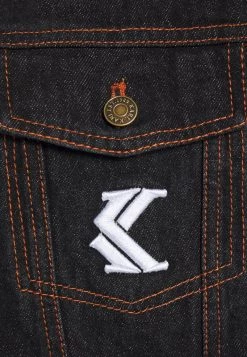 I primi 10 ✔️ Karl Kani TRUCKER - Giacca Di 👖 Jeans - Black, Uomo 🛒 -Sconto Karl Kani in Italia f549d5422466477c82aac1f41fdf828f