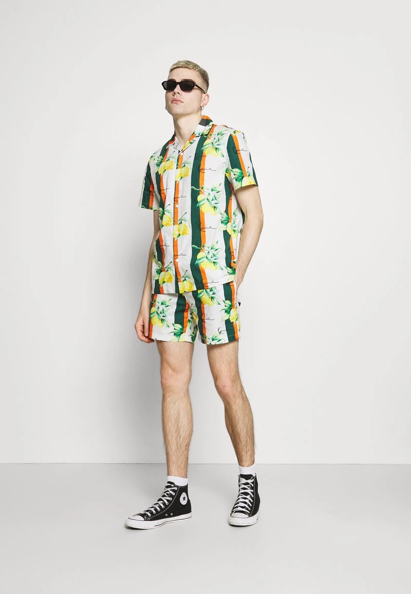 Presa π Karl Kani SMALL SIGNATURE RESORT - Shorts - White, Uomo β 4 Presa π Karl Kani SMALL SIGNATURE RESORT - Shorts - White, Uomo β - immagine 2