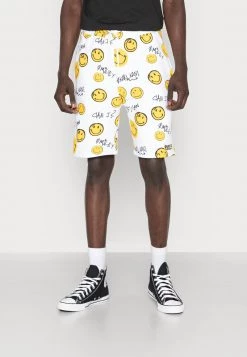 A buon mercato ✨ KARL KANI X SMILEY® SMALL SIGNATURE UNISEX - Shorts - White ✨