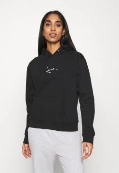 Presa 🥰 Karl Kani SMALL SIGNATURE HOODIE - Felpa - Black, Donna 😀