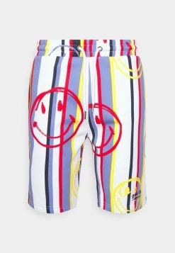 Il più economico 😉 KARL KANI X SMILEY® SIGNATURE STRIPE UNISEX - Shorts - Multicolor 🎉 -Sconto Karl Kani in Italia f6cc45658f2a4b109126569bd75f1a4e