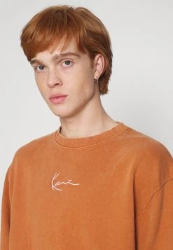 Promo 🥰 Karl Kani SMALL SIGNATURE CREW UNSIEX - Felpa Con Zip - Ocher, Unisex 🎉 -Sconto Karl Kani in Italia fc3ccd92bd13410ea941558907de7be6