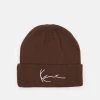 Nuovo di zecca ⭐ Karl Kani SIGNATURE BEANIE UNISEX - Berretto - Dark Brown 🎁 -Sconto Karl Kani in Italia fe5e86e98d5c4288ad5dc4e1e766529a