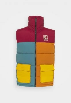 A buon mercato 🥰 Karl Kani BLOCK PUFFER VEST UNISEX - Smanicato - Dark Red 🔔 -Sconto Karl Kani in Italia fe6c358cd580448e8eea557bdd0b0e68