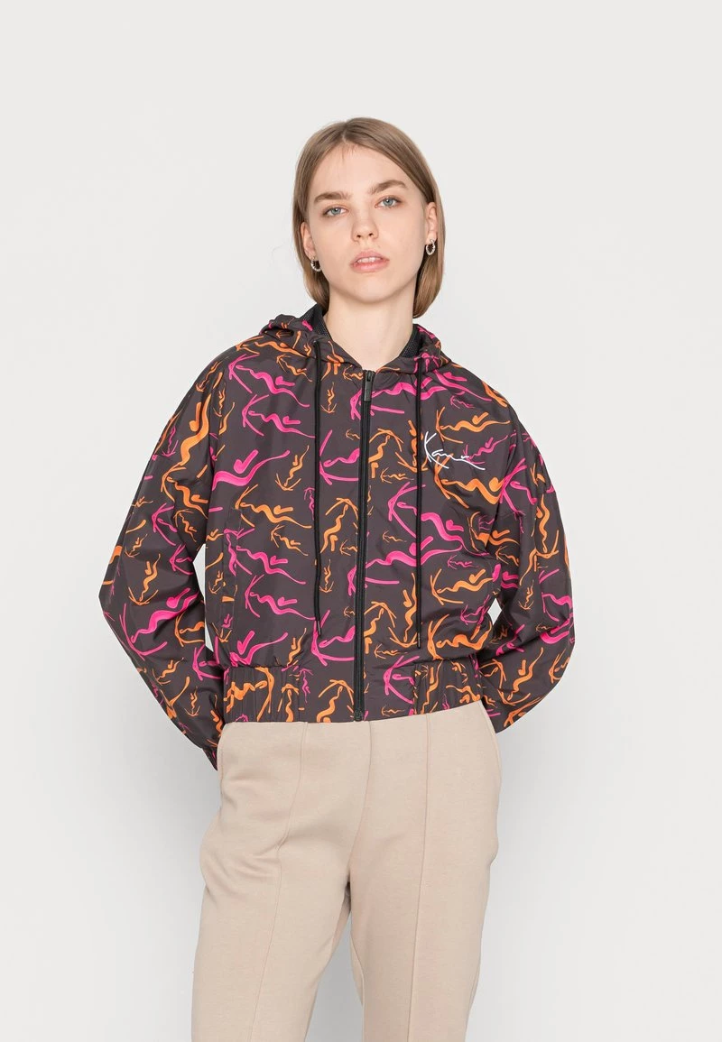 Promo π Karl Kani SIGNATURE HOODED TRACKJACKET - Giacca Leggera - Taupe, Donna β 3 Promo π Karl Kani SIGNATURE HOODED TRACKJACKET - Giacca Leggera - Taupe, Donna β