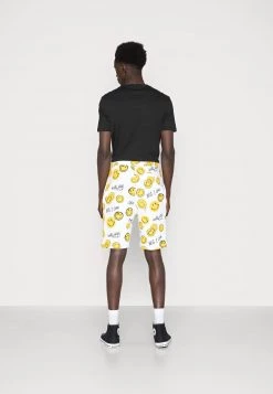 A buon mercato ✨ KARL KANI X SMILEY® SMALL SIGNATURE UNISEX - Shorts - White ✨ -Sconto Karl Kani in Italia ff8fa388e27c400e82febe9e0d08c50c